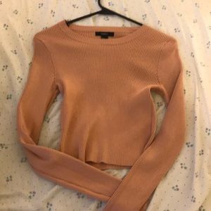 Forever 21 long sleeve crop top